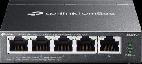 TP-Link Omada 5-Port Gigabit Easy Managed Switch with 4-Port PoE+