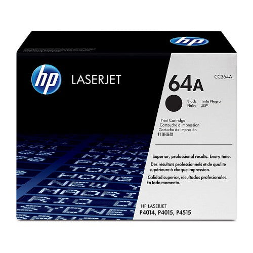 HP 64A Black Original LaserJet Toner Cartridge
