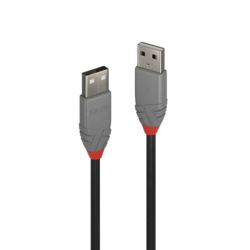 Lindy 5m USB 2.0 Type A to A Cable, Anthra Line