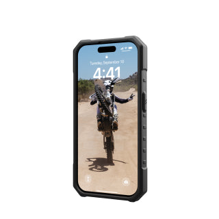 Urban Armor Gear Pathfinder Magsafe mobile phone case 15.5 cm (6.1") Cover Black, Transparent