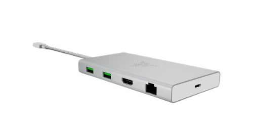 Razer USB-C Dock Wired USB 3.2 Gen 1 (3.1 Gen 1) Type-C Aluminium
