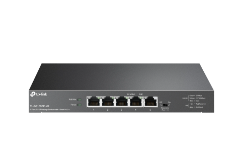 TP-Link 5-Port 2.5G Desktop Switch with 4-Port PoE++