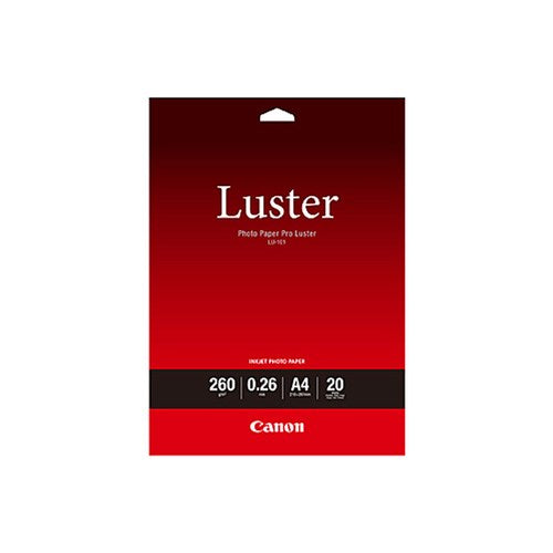Canon LU-101 Luster Photo Paper Pro A4 - 20 Sheets