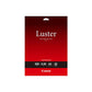 Canon LU-101 Luster Photo Paper Pro A4 - 20 Sheets