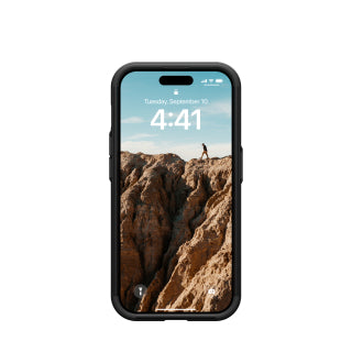 Urban Armor Gear Civilian Magsafe mobile phone case 15.5 cm (6.1") Cover Black