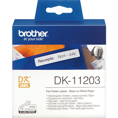 Brother File Folder Labels
