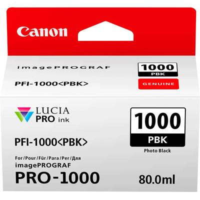 Canon PFI-1000PBK Photo Black Ink Cartridge