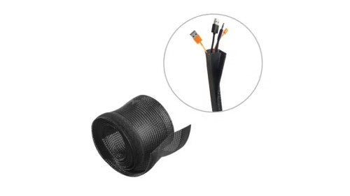 Brateck VS-135-B cable organizer Universal Cable sleeve Black 1 pc(s)