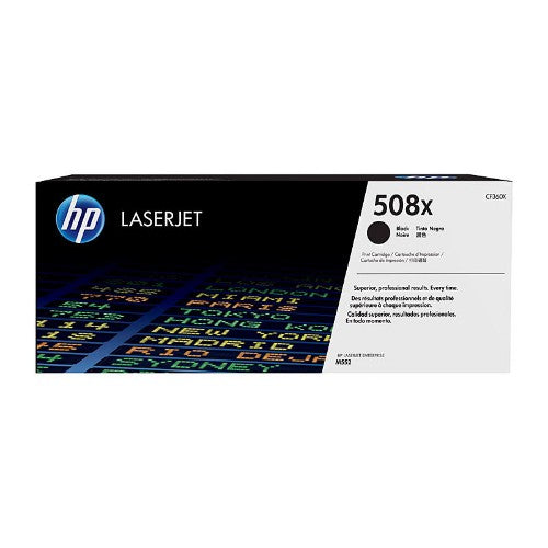 HP 508X High Yield Black Original LaserJet Toner Cartridge