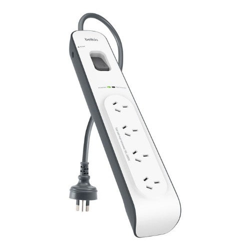 Belkin BSV400AU2M surge protector Grey, White 4 AC outlet(s) 2 m