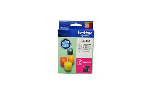 Brother LC231M ink cartridge 1 pc(s) Original Magenta