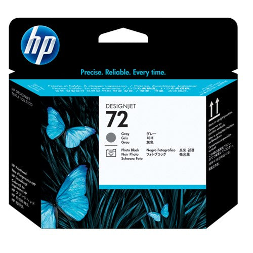 HP 72 Gray and Photo Black DesignJet Printhead