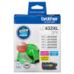 Brother LC4323PKS ink cartridge 3 pc(s) Original Standard Yield Cyan, Magenta, Yellow