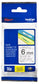 Brother TZE-111 label-making tape Black on transparent