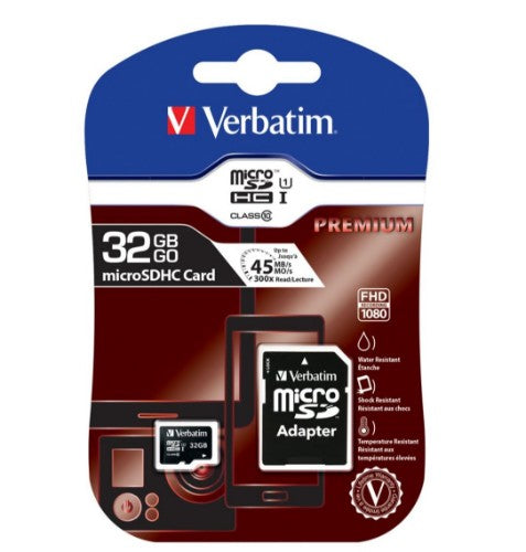 Verbatim Premium 32 GB MicroSDHC Class 10