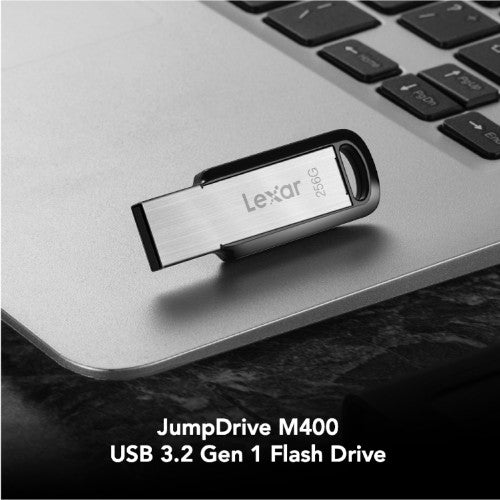 Lexar JumpDrive M400 USB flash drive 256 GB USB Type-A 3.2 Gen 1 (3.1 Gen 1) Silver