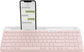 Logitech 920-011329 keyboard Office RF Wireless + Bluetooth QWERTY English Rose
