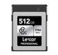 Lexar LCXEXSL512G-RNENG memory card 512 GB CFexpress Type B