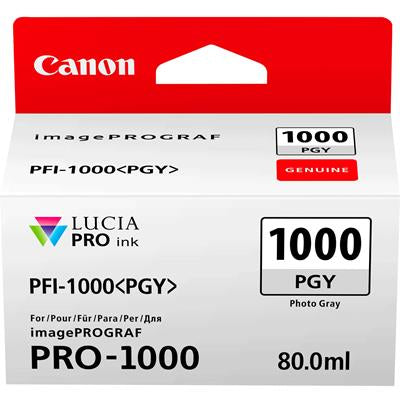 Canon PFI-1000PGY Photo Grey Ink Cartridge