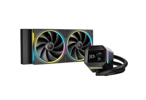 DeepCool LM240 Processor Liquid cooling kit 12 cm Black 1 pc(s)