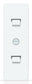 Ubiquiti UACC-Switch-DIN White Polycarbonate (PC)