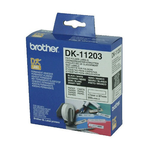 Brother File Folder Labels