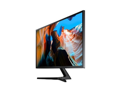Samsung LU32J590UQ LED display 81.3 cm (32") 3840 x 2160 pixels 4K Ultra HD QLED Black, Grey