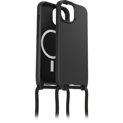 OtterBox React Series Necklace MagSafe for iPhone 15, Black