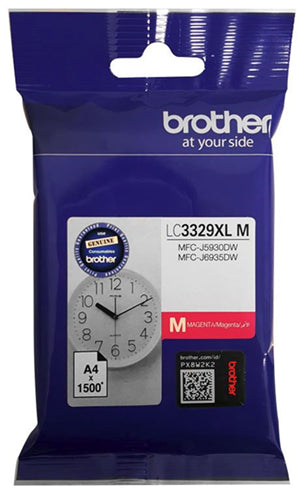Brother LC3329XLM ink cartridge 1 pc(s) Original High (XL) Yield Magenta