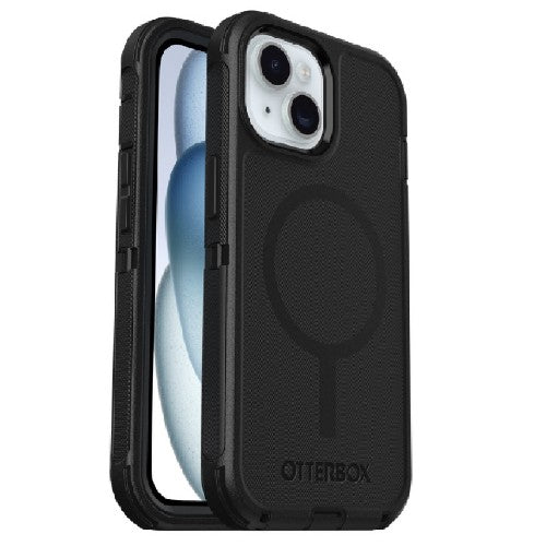 OtterBox Defender Series for MagSafe for Apple iPhone 16e/15/14/13, black - No Retail Packaging