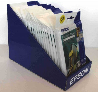 Epson Premium Glossy Photo Paper, 100 x 150 mm, 255g/m², 50 Sheets