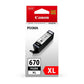 Canon PGI-670XLBK ink cartridge Original Black