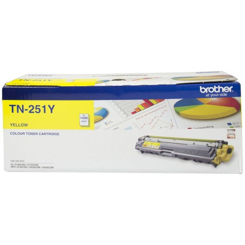 Brother TN-251Y toner cartridge 1 pc(s) Original Yellow