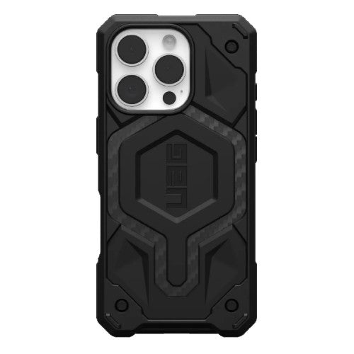 Urban Armor Gear Monarch Pro mobile phone case 16 cm (6.3") Cover Black, Carbon
