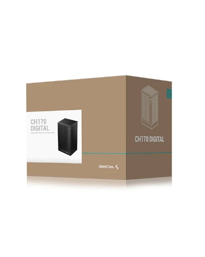 DeepCool R-CH170-BKNPI0D-G-1 computer case Tower Black