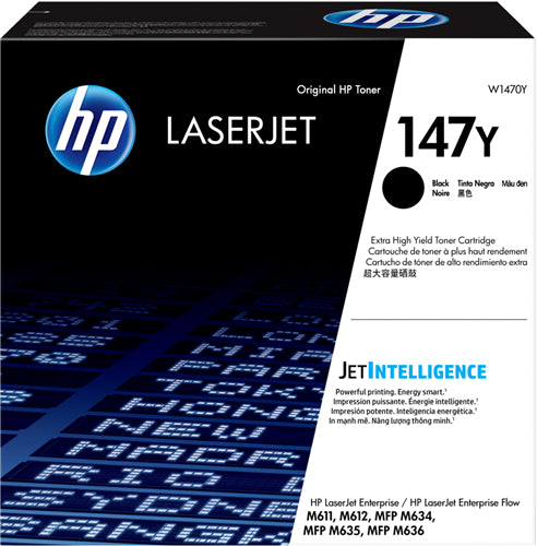 HP 147Y Extra High Yield Black Original LaserJet Toner Cartridge