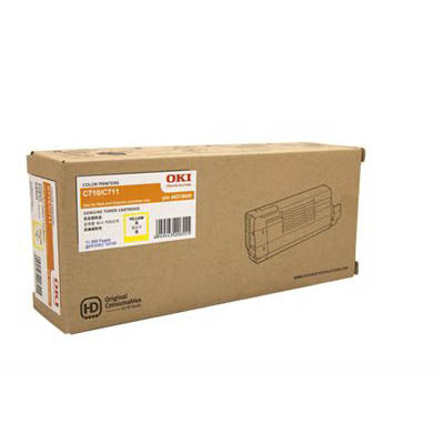 OKI 44318609 toner cartridge 1 pc(s) Original Yellow