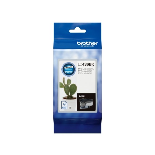 Brother LC436BK ink cartridge 1 pc(s) Original High (XL) Yield Black