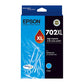 Epson 702XL ink cartridge High (XL) Yield Cyan
