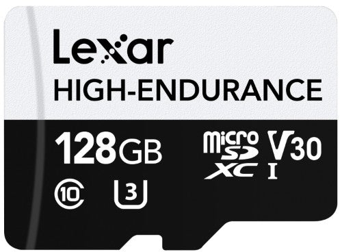 Lexar High-Endurance 128 GB MicroSDXC UHS-I Class 10