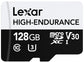 Lexar High-Endurance 128 GB MicroSDXC UHS-I Class 10