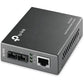 TP-Link MC100CM network media converter 100 Mbit/s 1310 nm Multi-mode Black