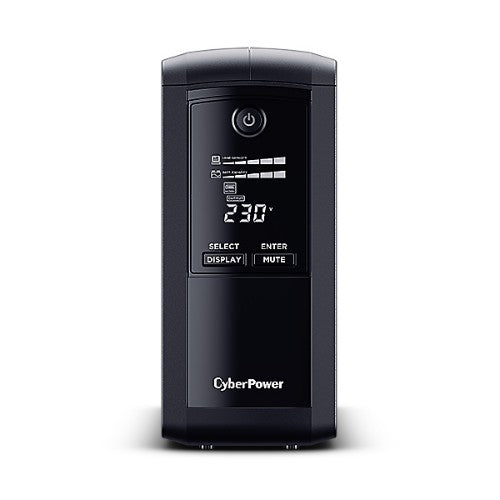 CyberPower VP700ELCD uninterruptible power supply (UPS) Line-Interactive 0.7 kVA 390 W 4 AC outlet(s)