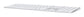 Apple Magic keyboard Universal USB + RF Wireless + Bluetooth QWERTY US English White