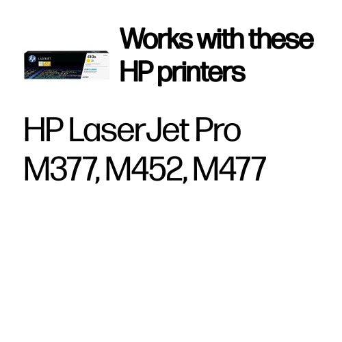 HP 410A Yellow Original LaserJet Toner Cartridge