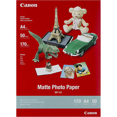 Canon MP-101 (A4, 50 Sheets) photo paper