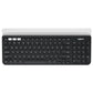 Logitech 920-008028 keyboard Universal RF Wireless + Bluetooth English White