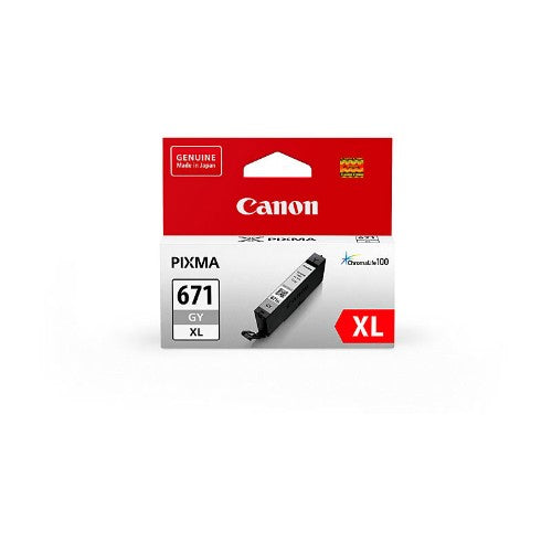 Canon 671 XL ink cartridge 1 pc(s) Original High (XL) Yield Grey