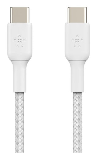 Belkin CAB004BT1MWH2PK USB cable USB 2.0 1 m USB C White