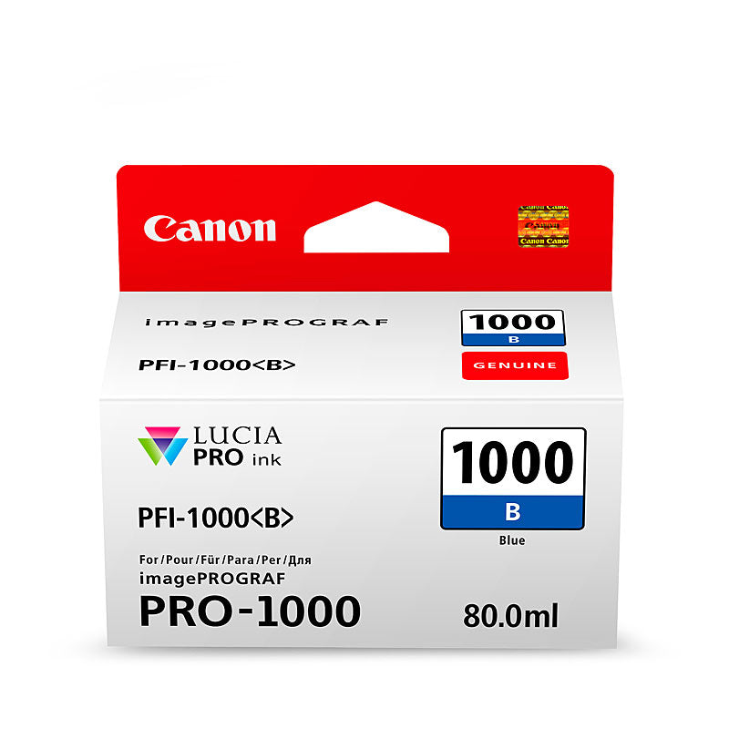 Canon PFI1000 Blue Ink Cart